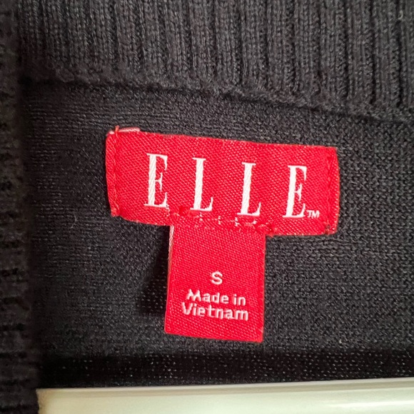 Elle Brand Black Cardigan Size Small - Picture 5 of 5